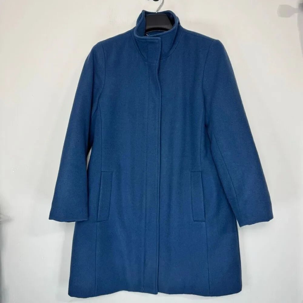 Lands End Insulated Wool Coat 10